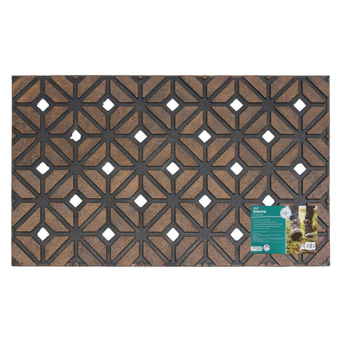 Sienna Diamond Weave Rubber Mat 45x75cm